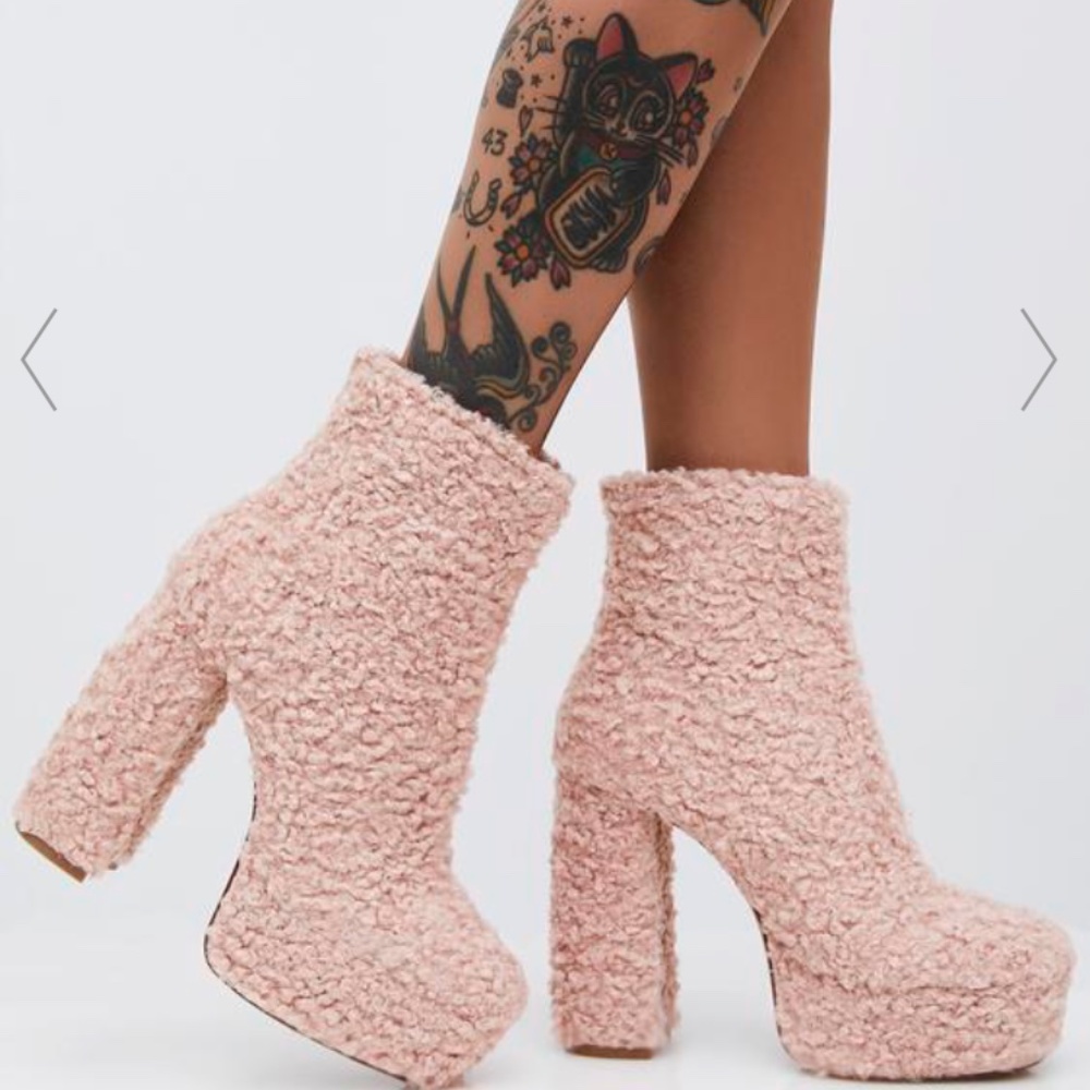 Shellys London Dolls Kills Forrest Platform Boots SZ 9